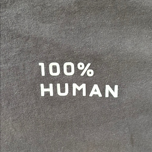 Everlane Men's Size Medium Cotton 100% Human Black Soft T-Shirt - Picture 3 of 6